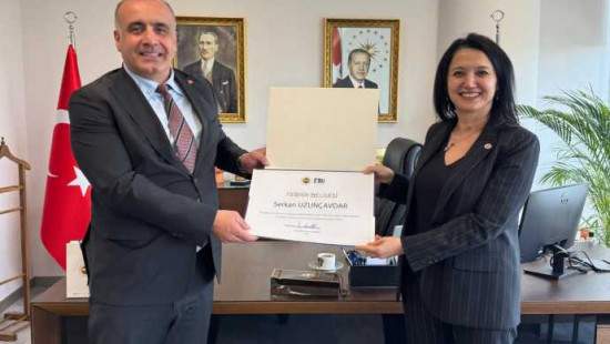 Fenerbahçe Üniversitesi Rektörü Prof. Dr. Fatma Kanca Hocamızı ziyaret ettik.